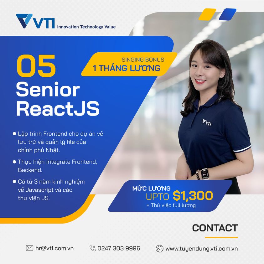 VTI VietNam tuyển dụng tháng 6 năm 2021
