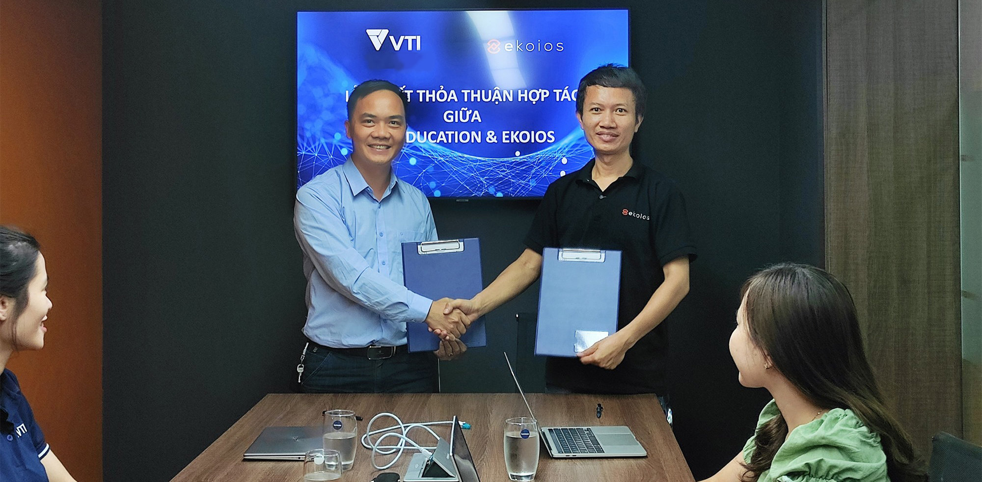 VTI Education ký MOU với Công ty cổ phần công nghệ EKOIOS
